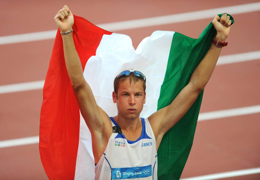 medaglia numero 190, venerdì 22 agosto 2008, Pechino - atletica specialità matcia 50 km Alex Schwazer